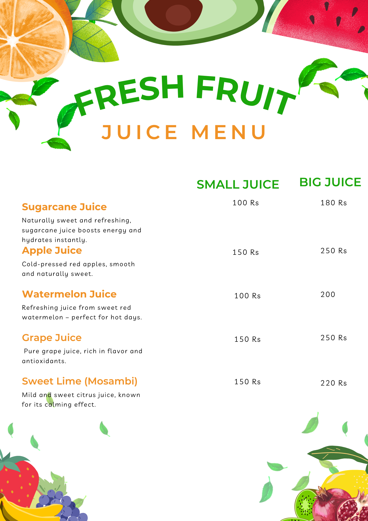 Fresh Juice